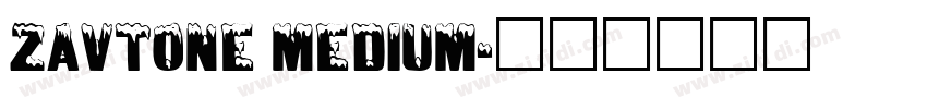 ZavTone Medium字体转换